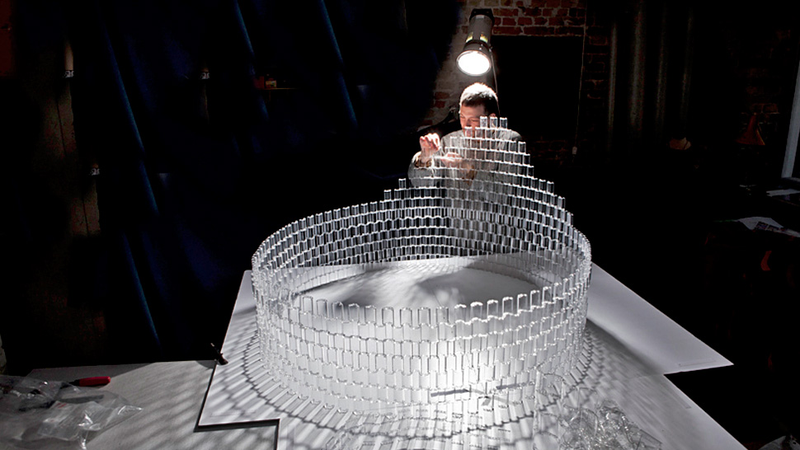 Illustration for article titled A Stunning Crystal Chandelier That's Actually Made From Lego